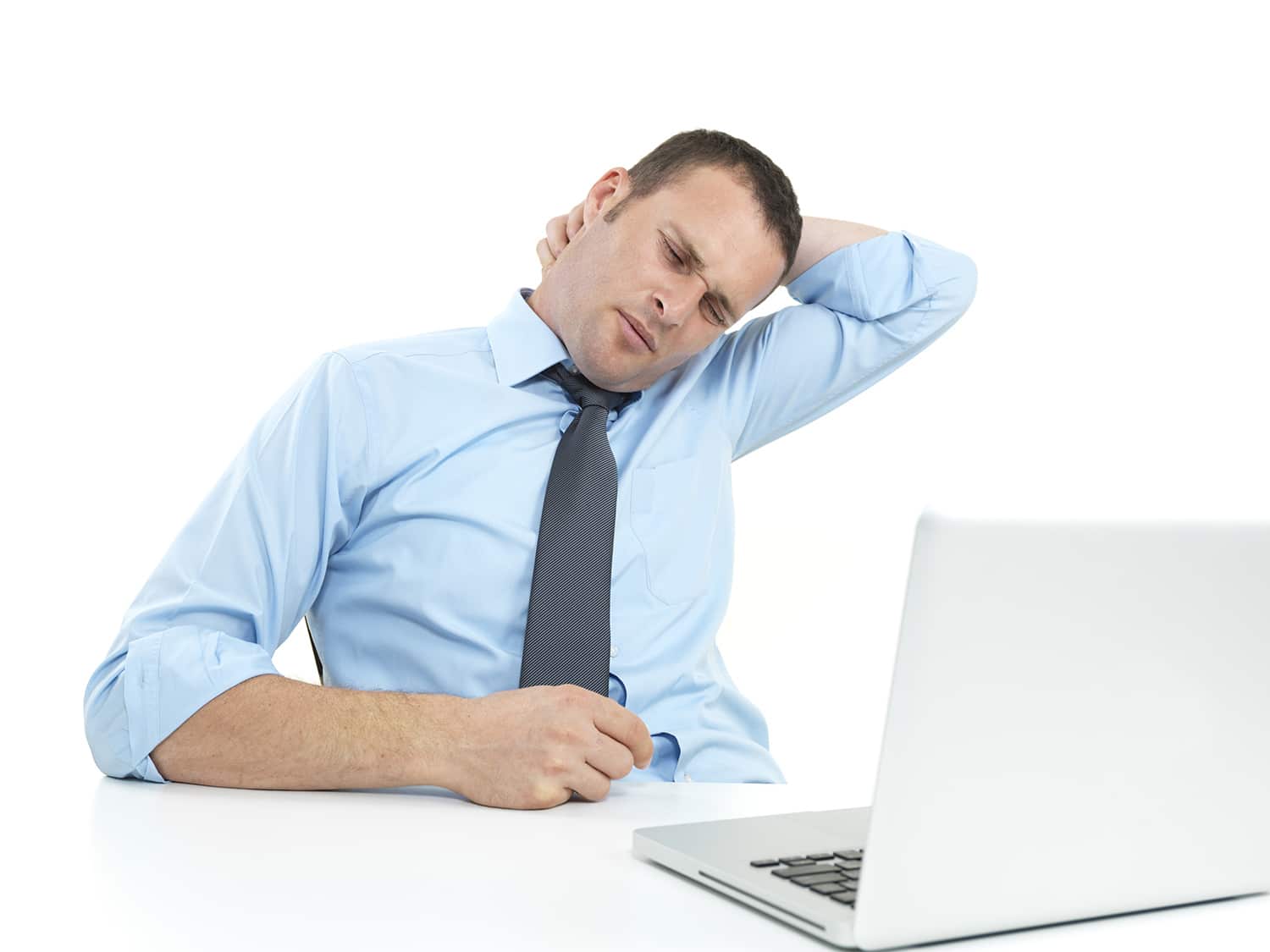 Mann Nackenschmerzen