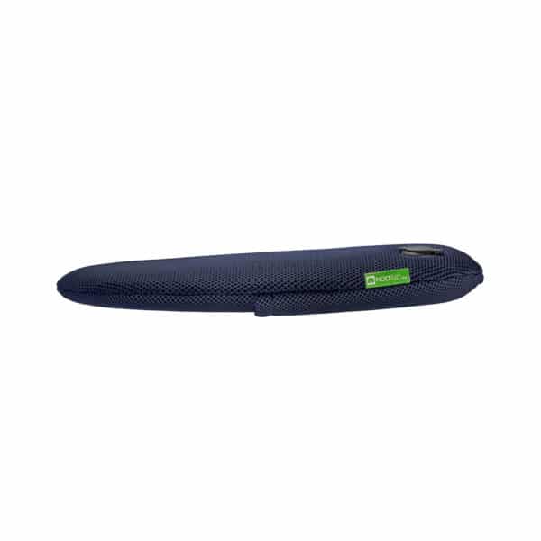 Coussin NOATEC bleu nuit avec base en tissu (livré avec un élastique de fixation) – Image 2
